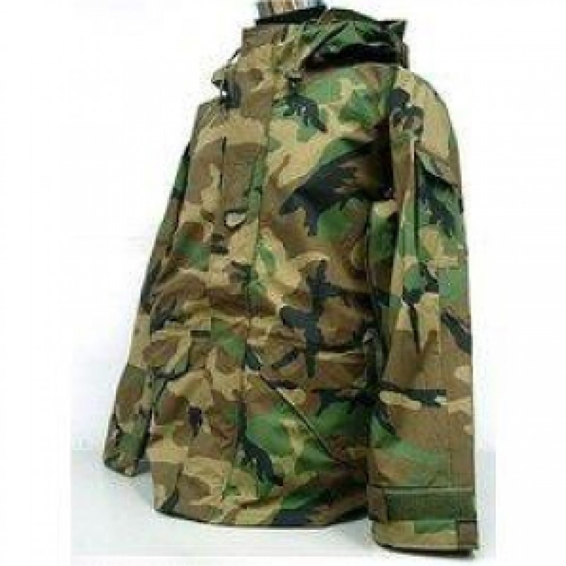 Camouflage Parka Jacket